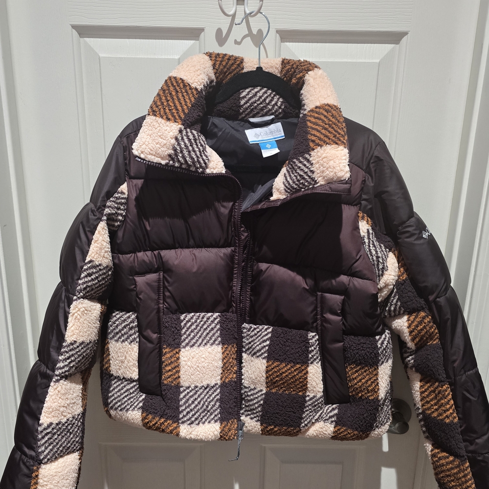 Columbia Women's Puffer Jacket - Black, Brown, Cream